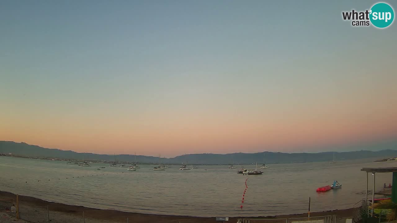 Webcam Cagliari Windsurf Club – Liveblick vom Poetto Strand