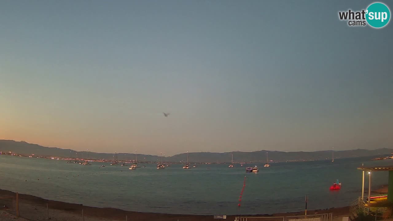 Webcam Cagliari Windsurf Club – Liveblick vom Poetto Strand