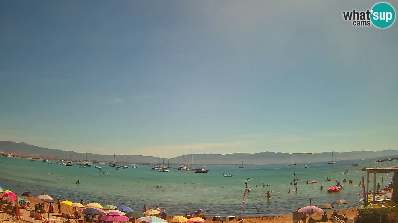 Webcam Cagliari Windsurf Club – Liveblick vom Poetto Strand