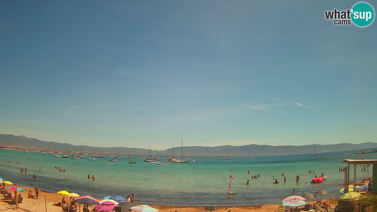 Webcam Cagliari Windsurf Club – Liveblick vom Poetto Strand