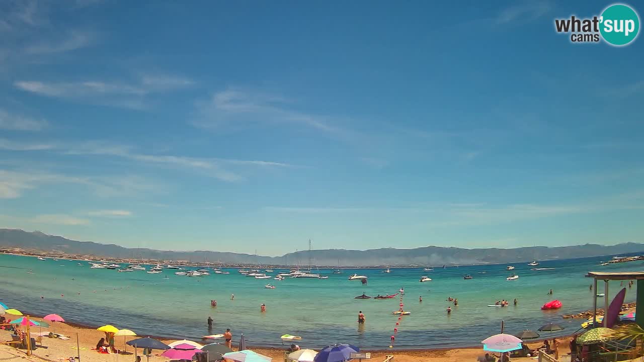 Webcam Cagliari Windsurf Club – Plage du Poetto en direct