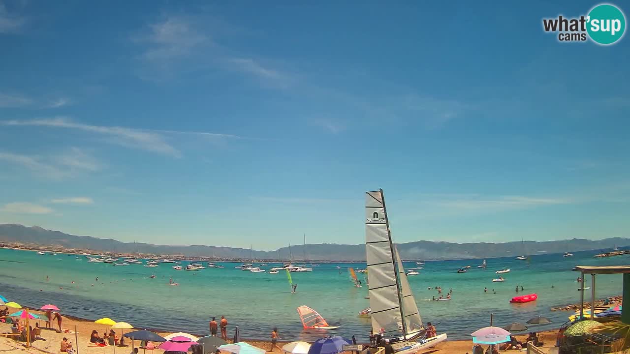 Webcam Cagliari Windsurf Club – Live from Poetto Beach