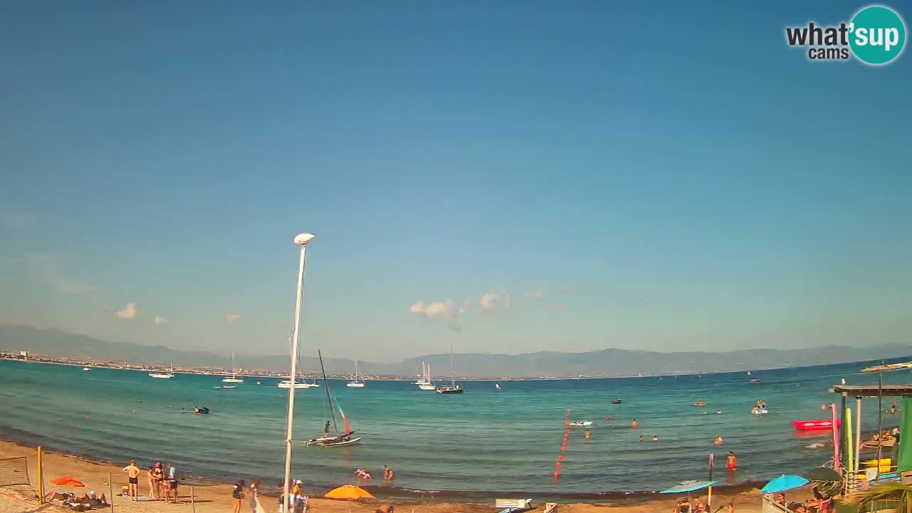 Webcam Cagliari Windsurf Club – Live from Poetto Beach