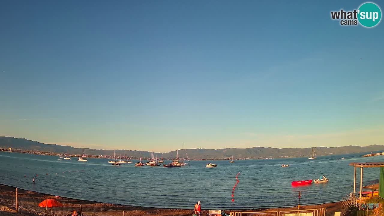 Webcam Cagliari Windsurf Club – Live from Poetto Beach