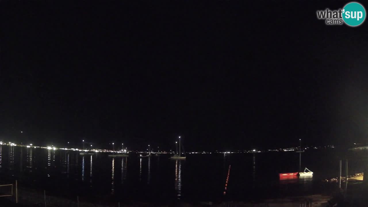 Spletna kamera Cagliari Windsurf Club – Pogled v živo s plaže Poetto