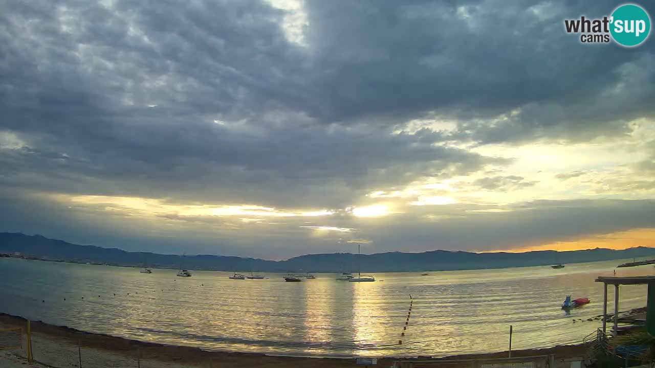 Webcam Cagliari Windsurf Club – Spiaggia del Poetto in diretta