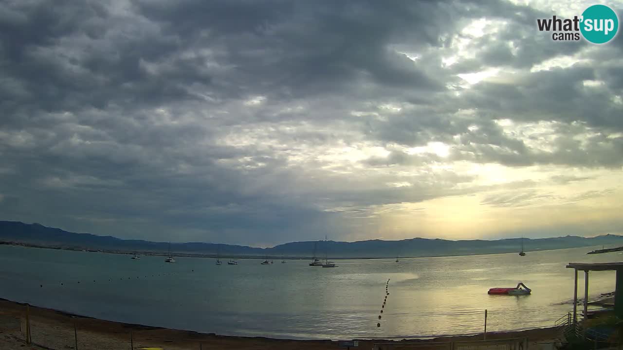 Webcam Cagliari Windsurf Club – Spiaggia del Poetto in diretta