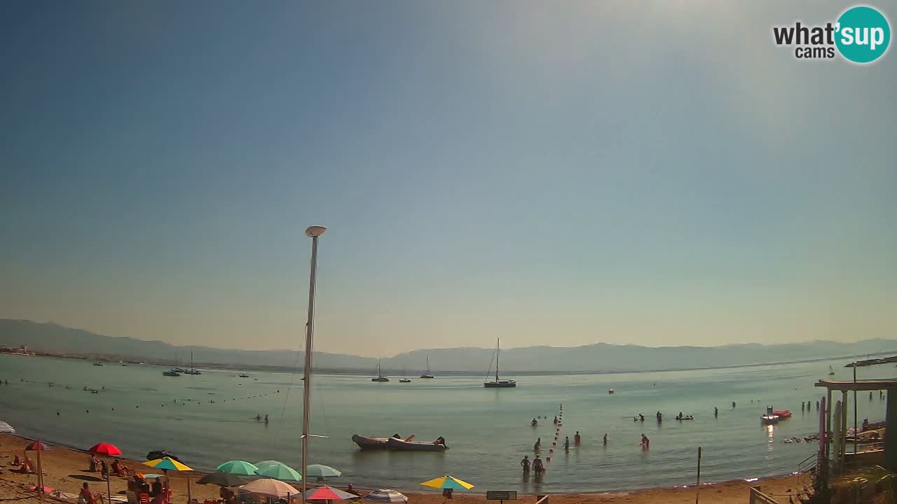 Webcam Cagliari Windsurf Club – Spiaggia del Poetto in diretta