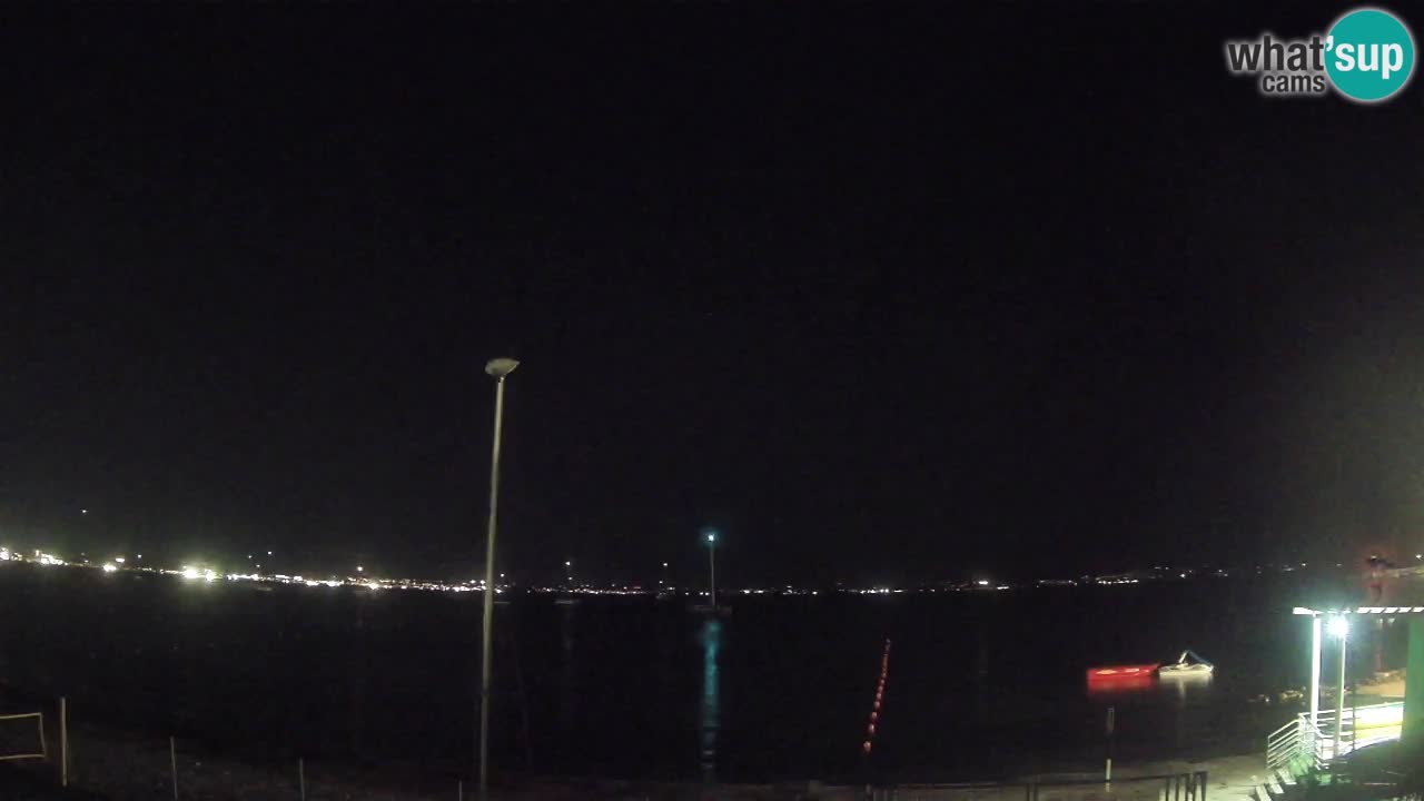 Webcam Cagliari Windsurf Club – Playa del Poetto en directo