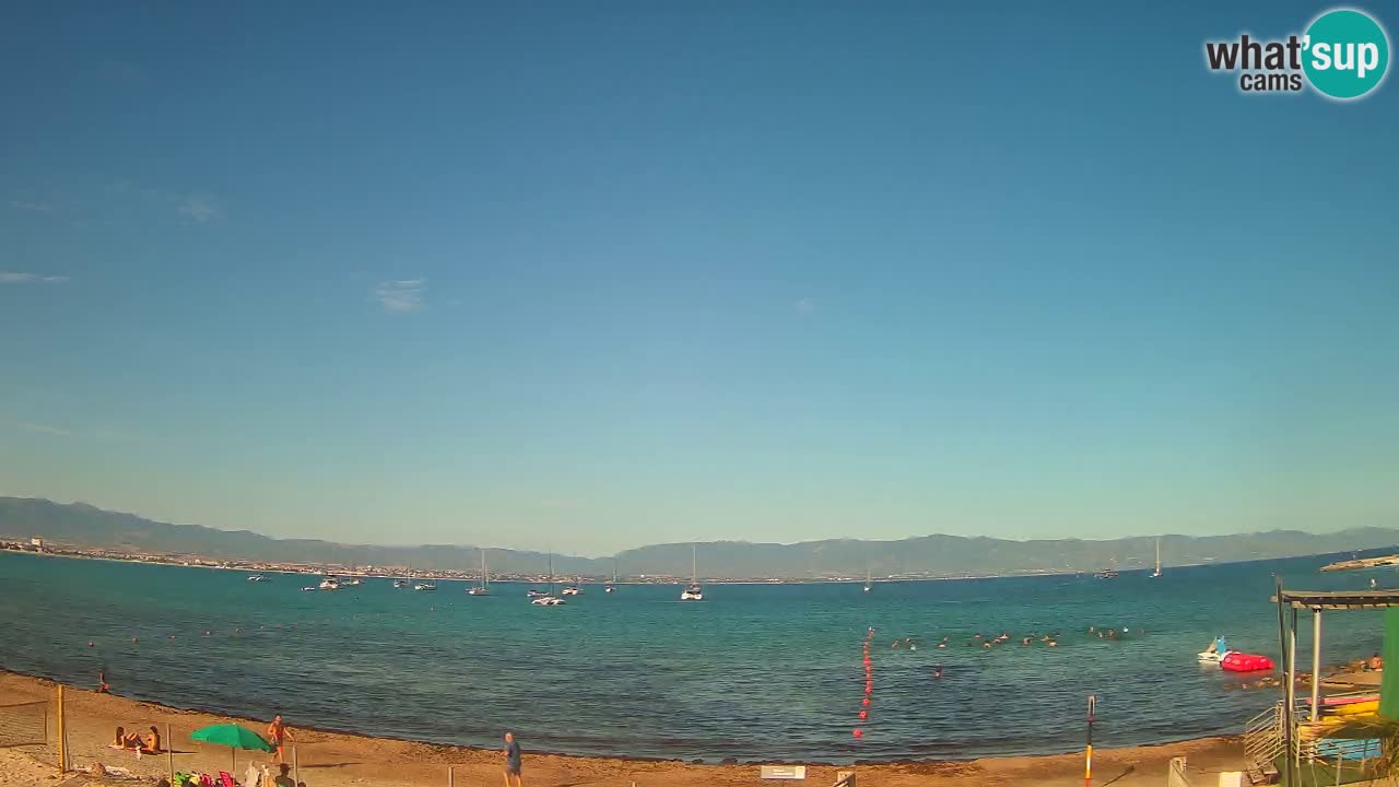 Webcam Cagliari Windsurf Club – Live from Poetto Beach