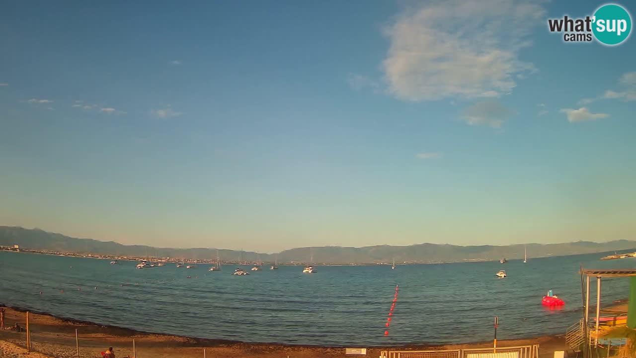Webcam Cagliari Windsurf Club – Live from Poetto Beach