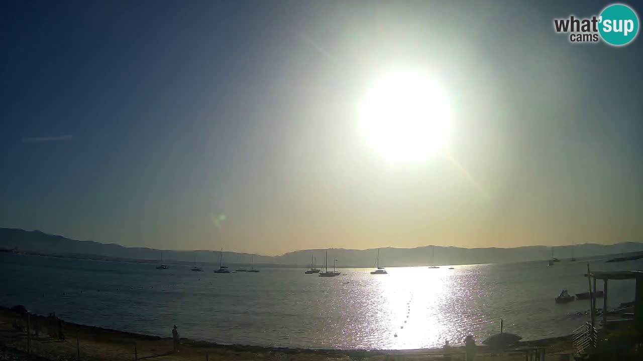 Webcam Cagliari Windsurf Club – Playa del Poetto en directo
