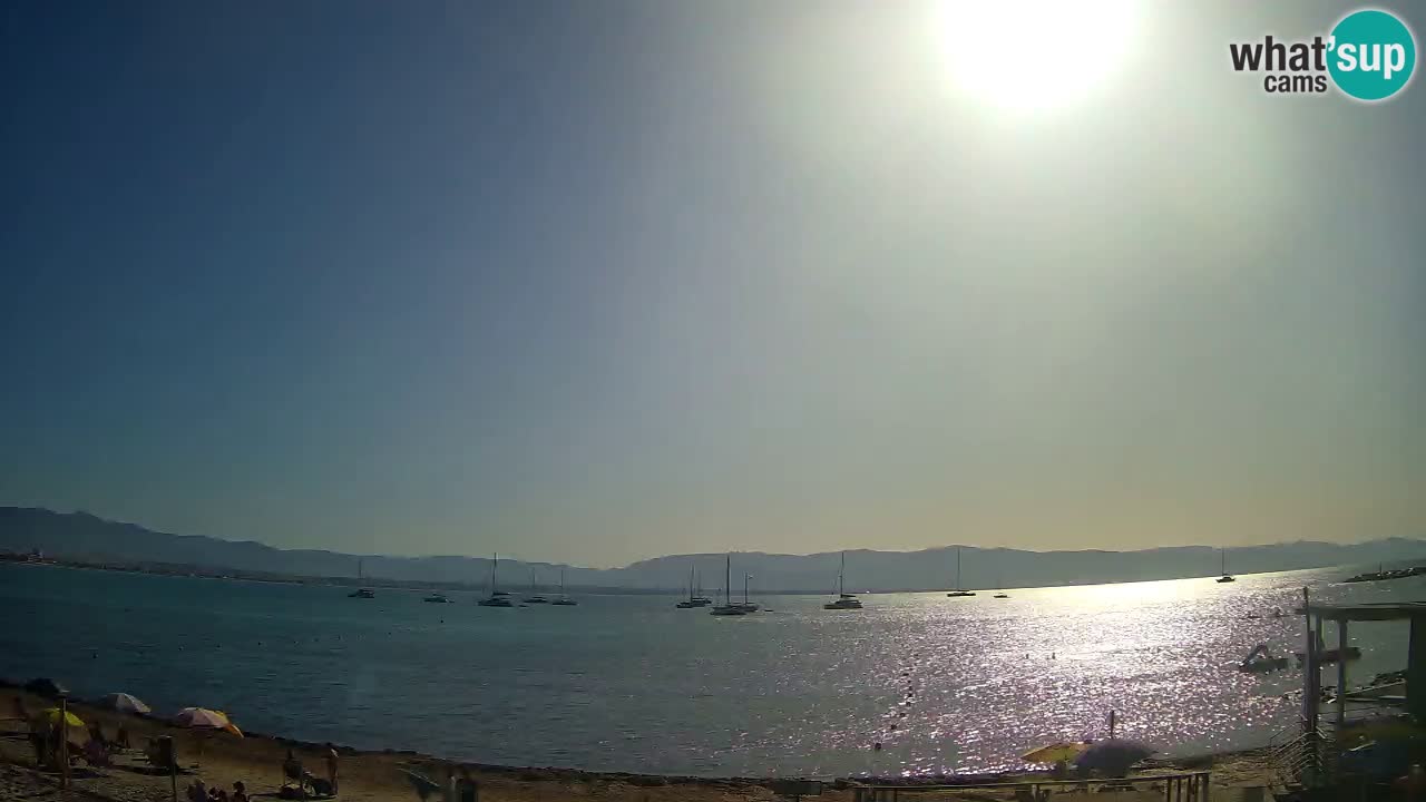 Webcam Cagliari Windsurf Club – Spiaggia del Poetto in diretta