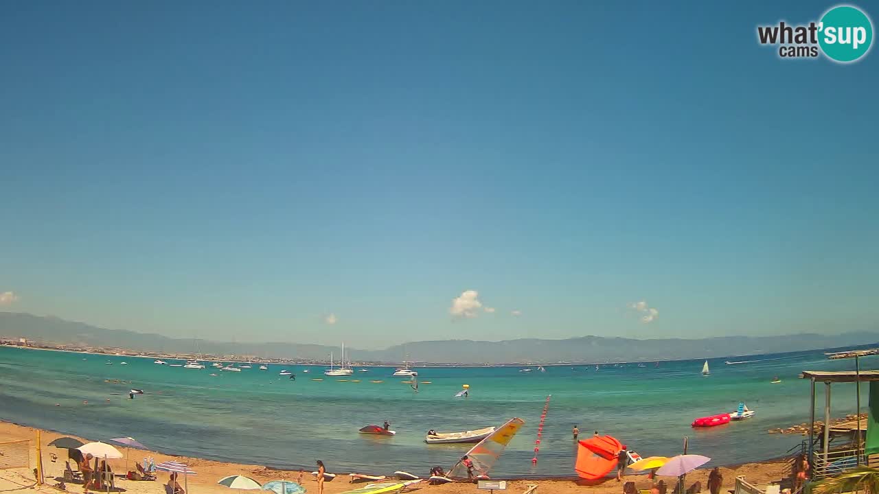 Webcam Cagliari Windsurf Club – Live from Poetto Beach