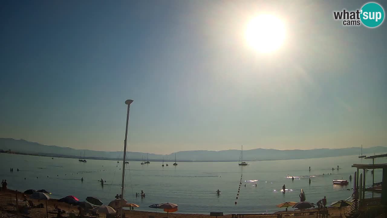 Webcam Cagliari Windsurf Club – Liveblick vom Poetto Strand