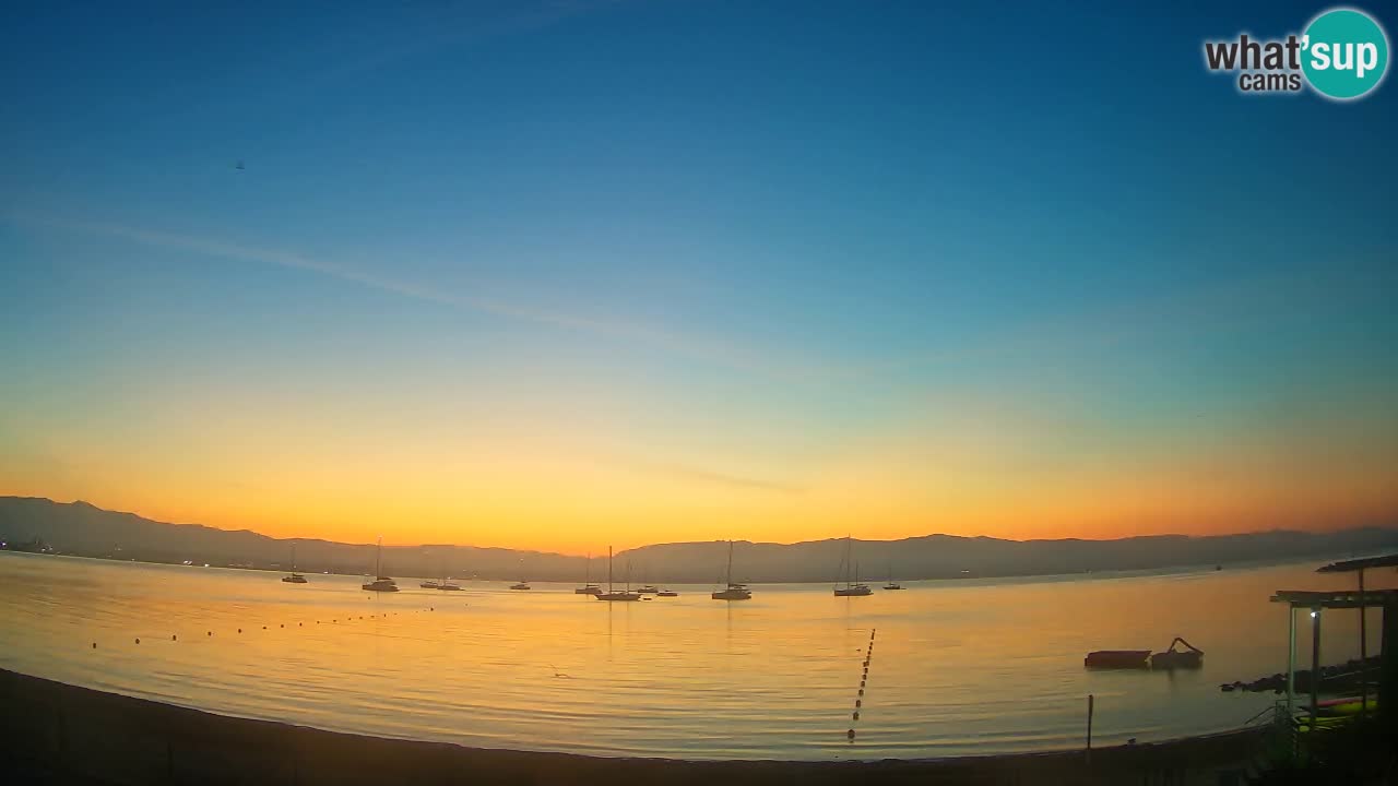 Webcam Cagliari Windsurf Club – Spiaggia del Poetto in diretta