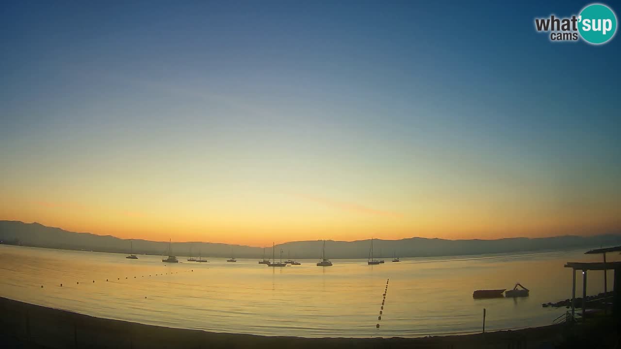 Webcam Cagliari Windsurf Club – Spiaggia del Poetto in diretta