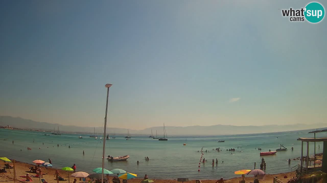 Webcam Cagliari Windsurf Club – Liveblick vom Poetto Strand