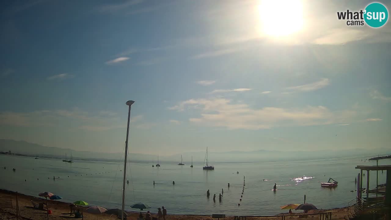 Webcam Cagliari Windsurf Club – Plage du Poetto en direct