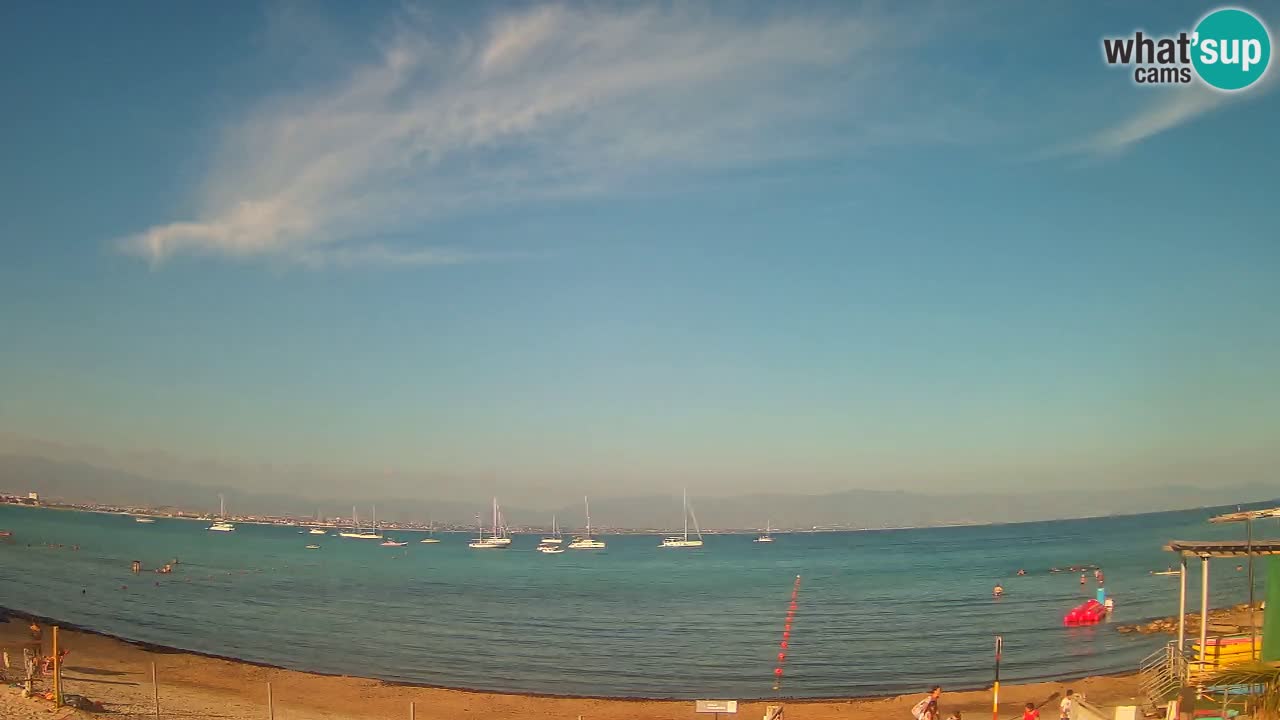 Webcam Cagliari Windsurf Club – Live from Poetto Beach