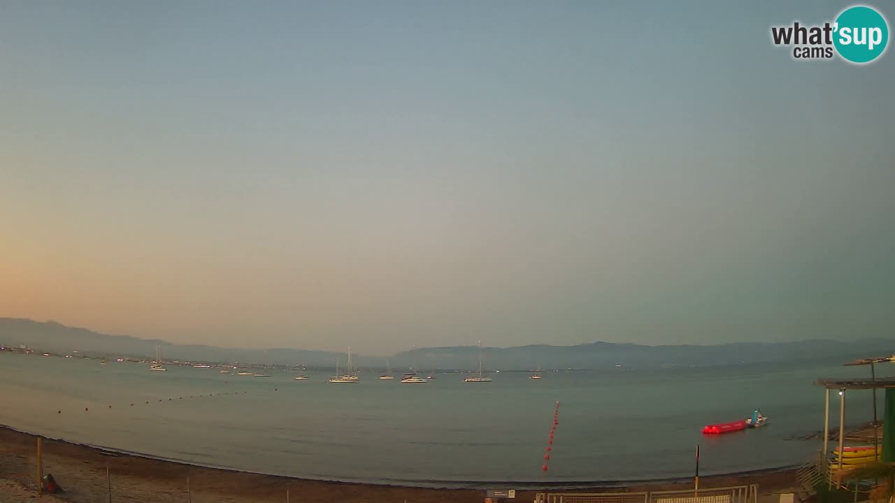 Webcam Cagliari Windsurf Club – Liveblick vom Poetto Strand