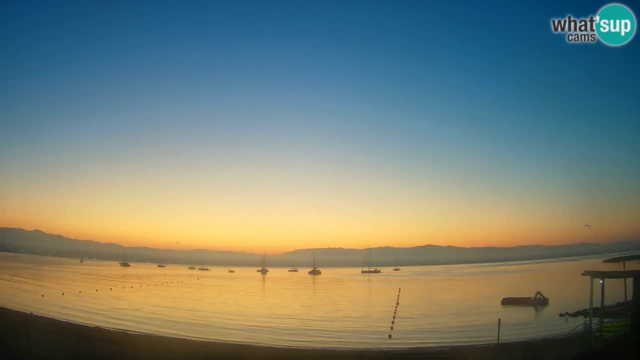 Webcam Cagliari Windsurf Club – Liveblick vom Poetto Strand
