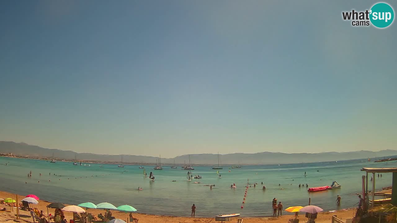 Webcam Cagliari Windsurf Club – Live from Poetto Beach