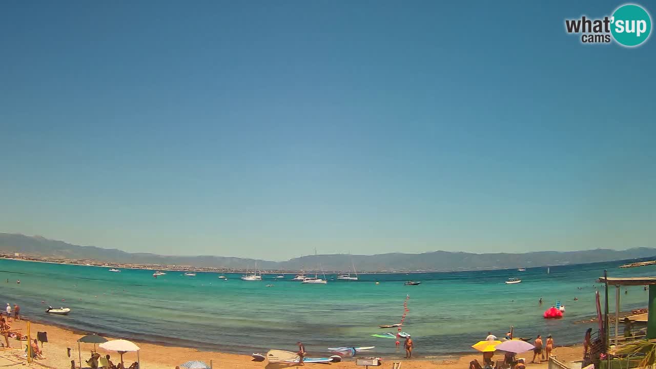 Webcam Cagliari Windsurf Club – Live from Poetto Beach