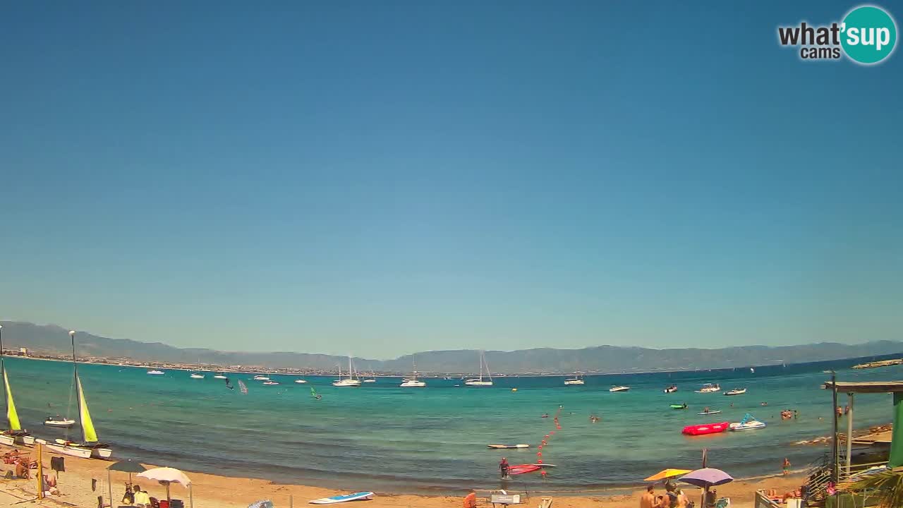 Webcam Cagliari Windsurf Club – Live from Poetto Beach