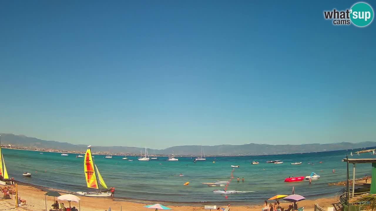 Webcam Cagliari Windsurf Club – Live from Poetto Beach