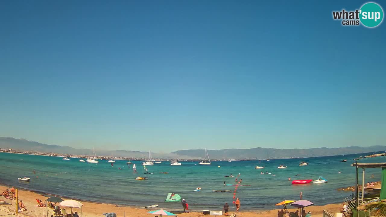 Webcam Cagliari Windsurf Club – Live from Poetto Beach