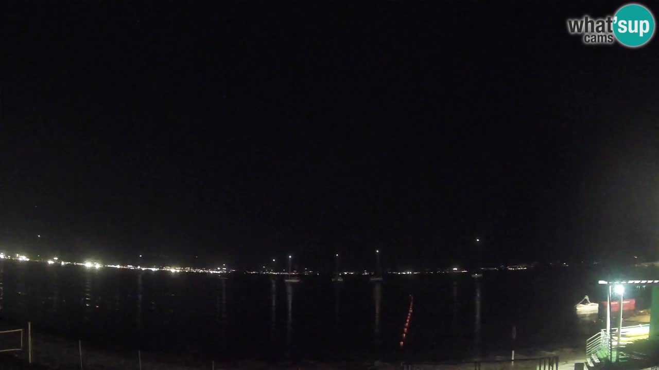 Web kamera Cagliari Windsurf Club – Poetto plaža uživo