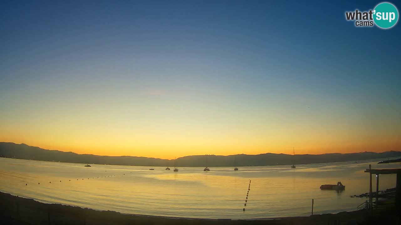 Web kamera Cagliari Windsurf Club – Poetto plaža uživo