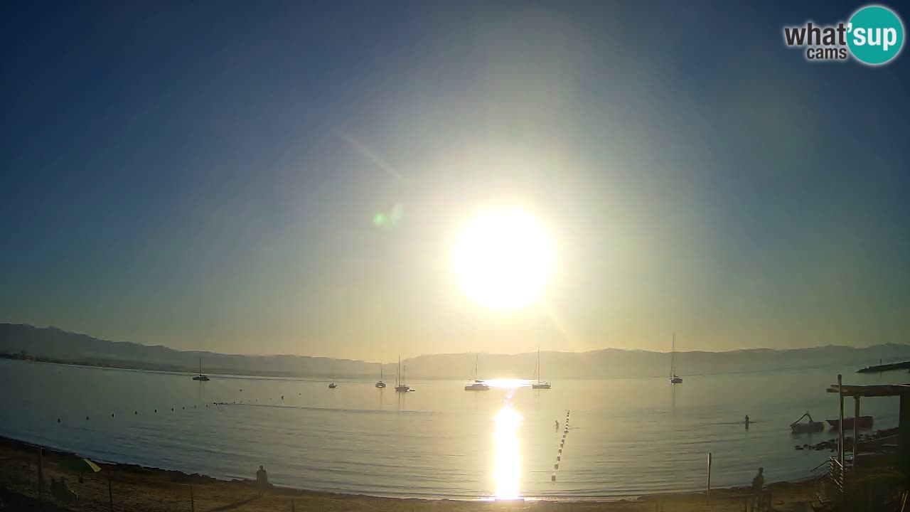 Webcam Cagliari Windsurf Club – Plage du Poetto en direct