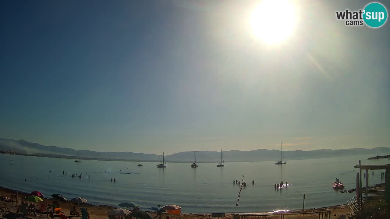 Webcam Cagliari Windsurf Club – Liveblick vom Poetto Strand
