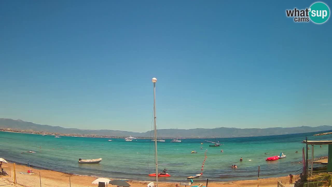 Webcam Cagliari Windsurf Club – Spiaggia del Poetto in diretta