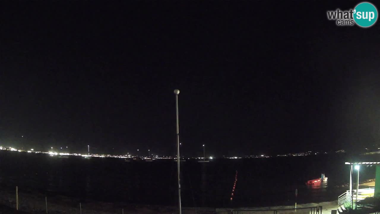 Web kamera Cagliari Windsurf Club – Poetto plaža uživo