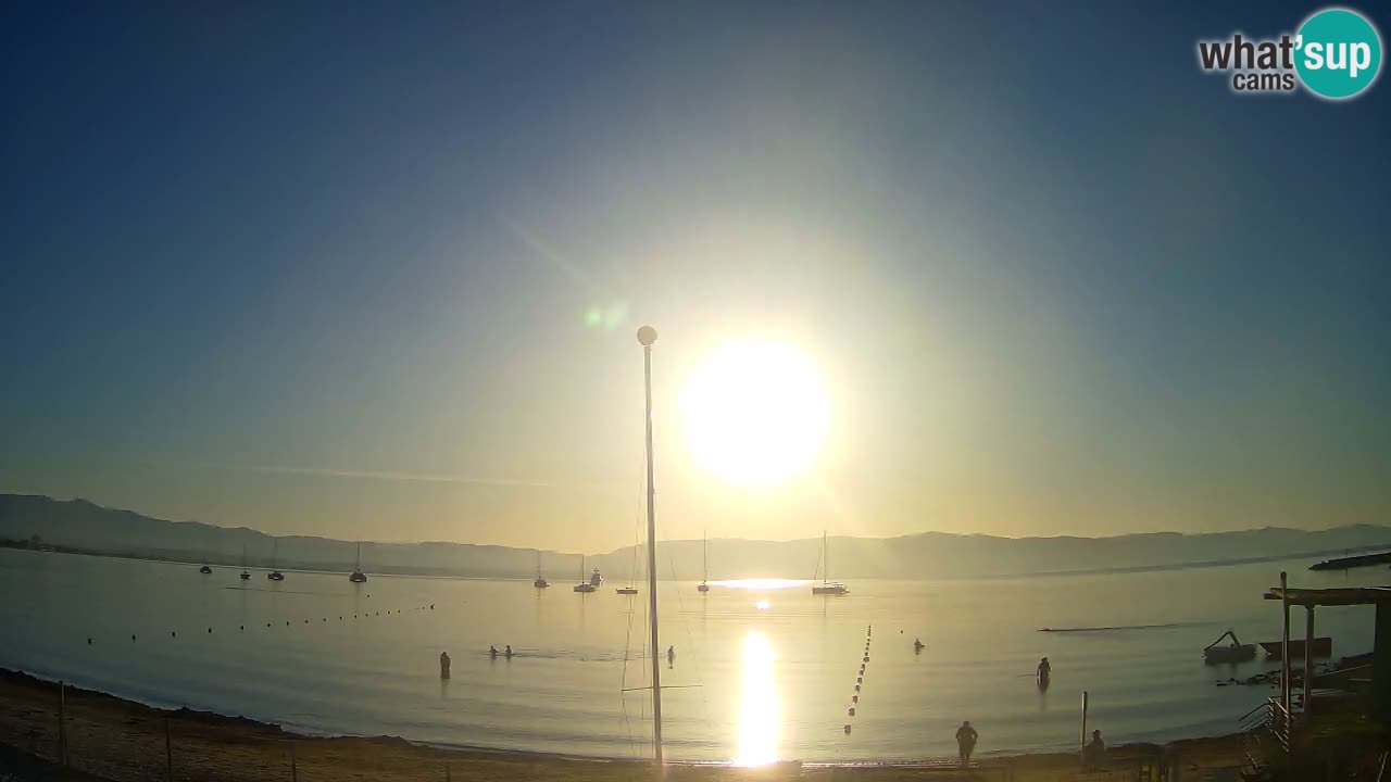 Webcam Cagliari Windsurf Club – Liveblick vom Poetto Strand