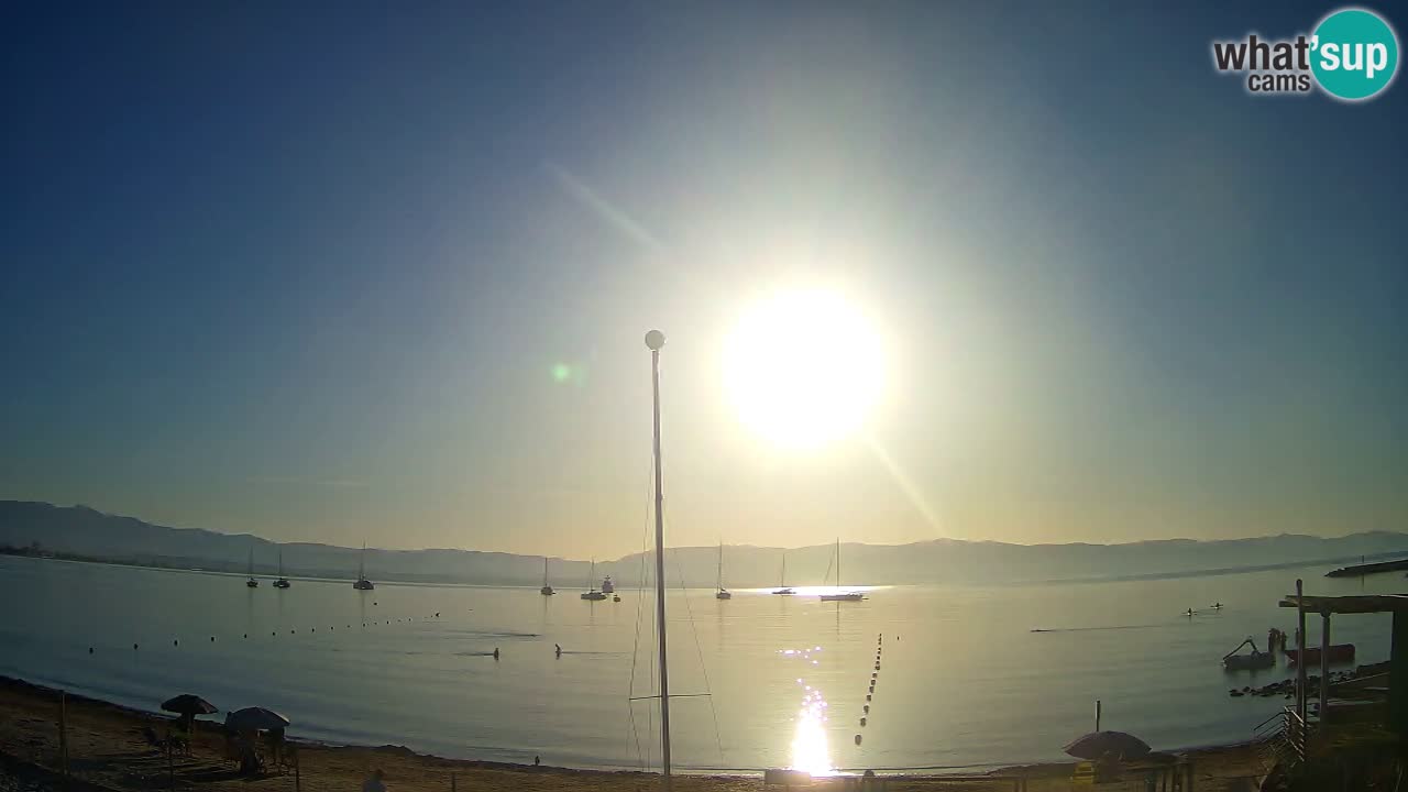 Webcam Cagliari Windsurf Club – Spiaggia del Poetto in diretta
