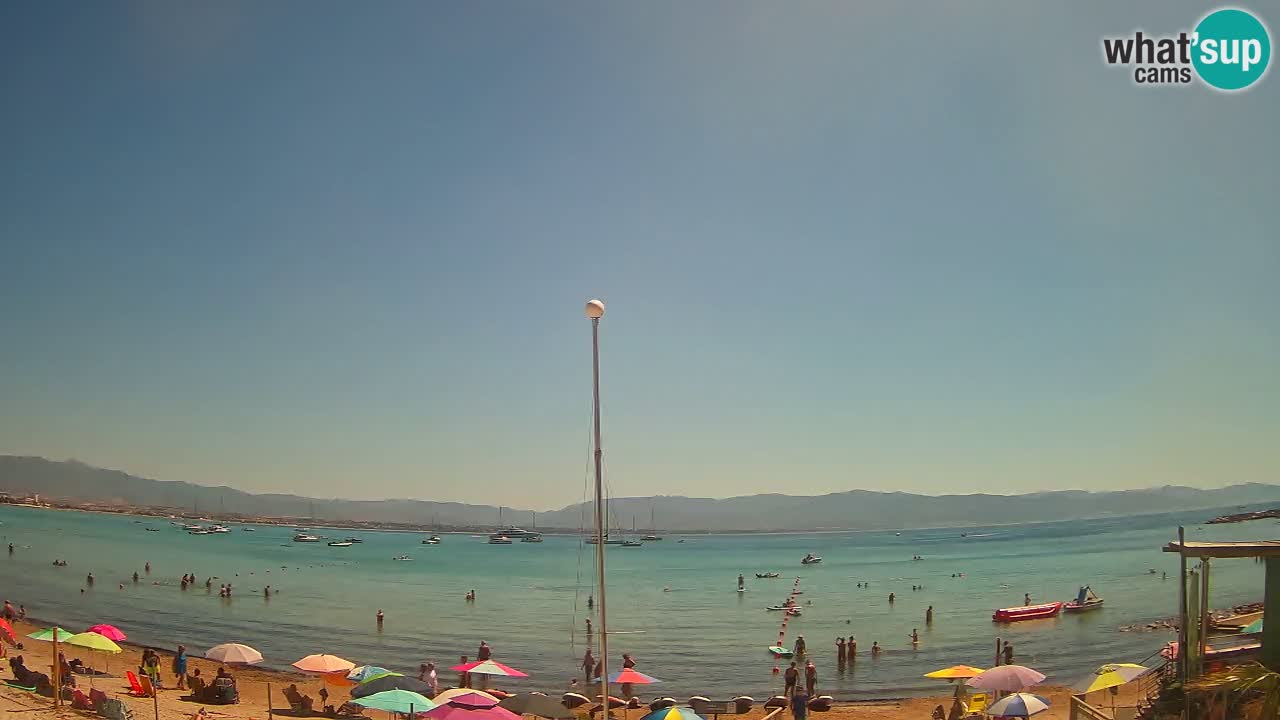 Webcam Cagliari Windsurf Club – Liveblick vom Poetto Strand