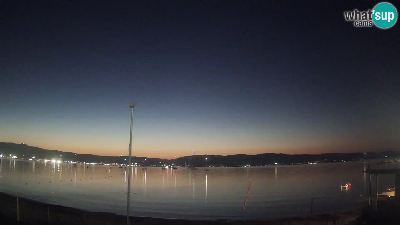 Web kamera Cagliari Windsurf Club – Poetto plaža uživo