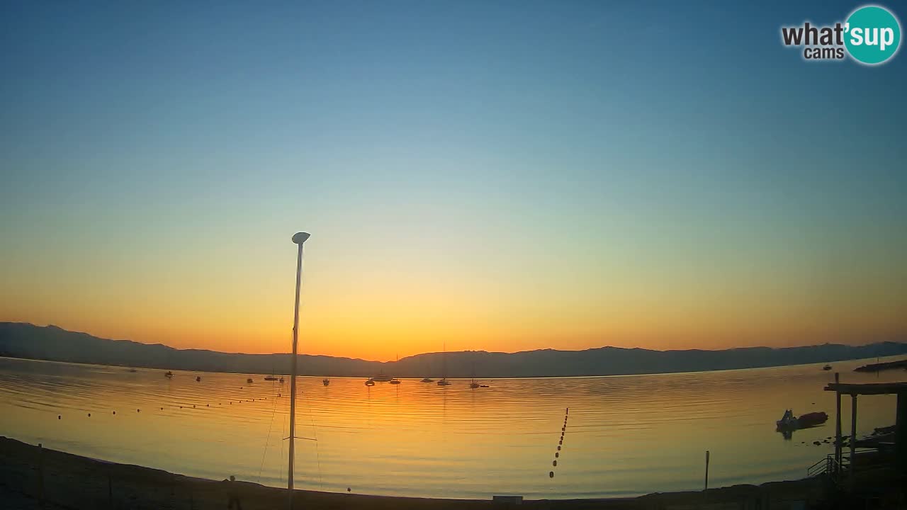 Webcam Cagliari Windsurf Club – Plage du Poetto en direct