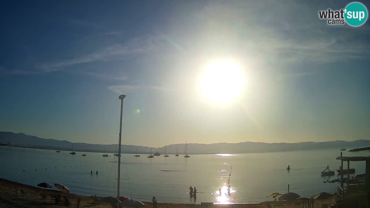 Webcam Cagliari Windsurf Club – Spiaggia del Poetto in diretta