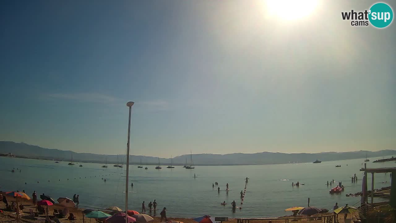 Webcam Cagliari Windsurf Club – Live from Poetto Beach
