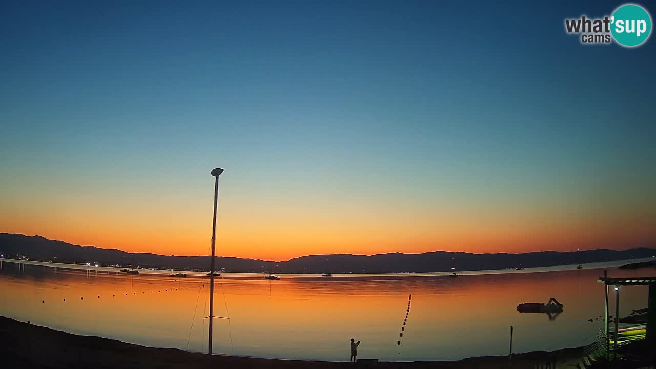 Webcam Cagliari Windsurf Club – Plage du Poetto en direct