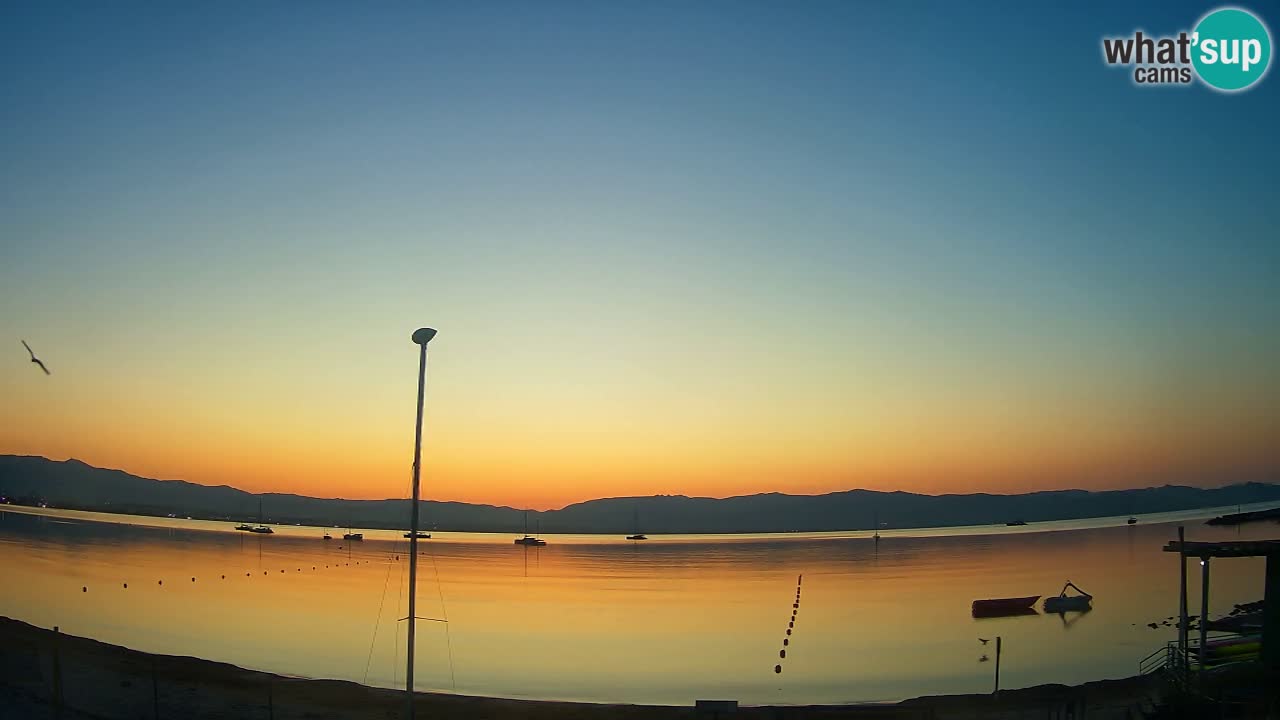 Webcam Cagliari Windsurf Club – Playa del Poetto en directo