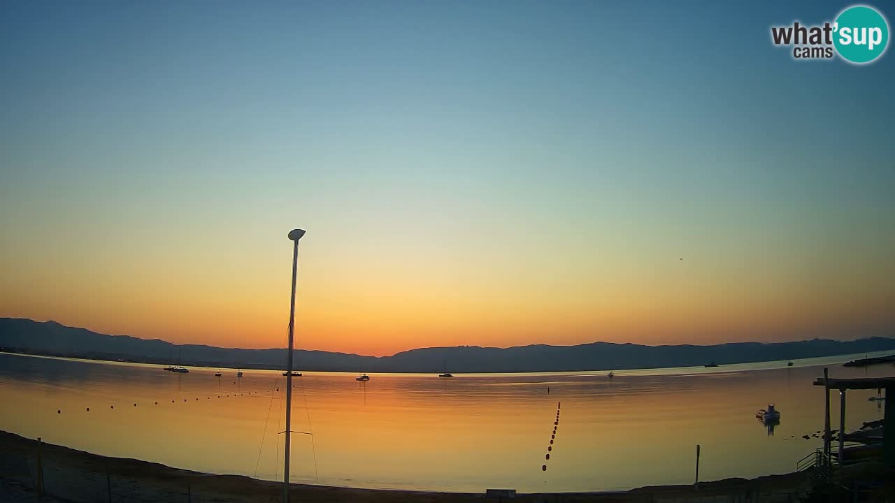 Web kamera Cagliari Windsurf Club – Poetto plaža uživo