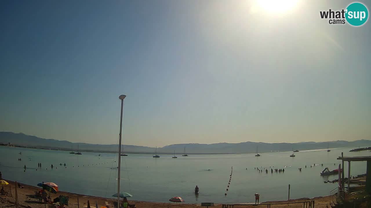 Webcam Cagliari Windsurf Club – Liveblick vom Poetto Strand