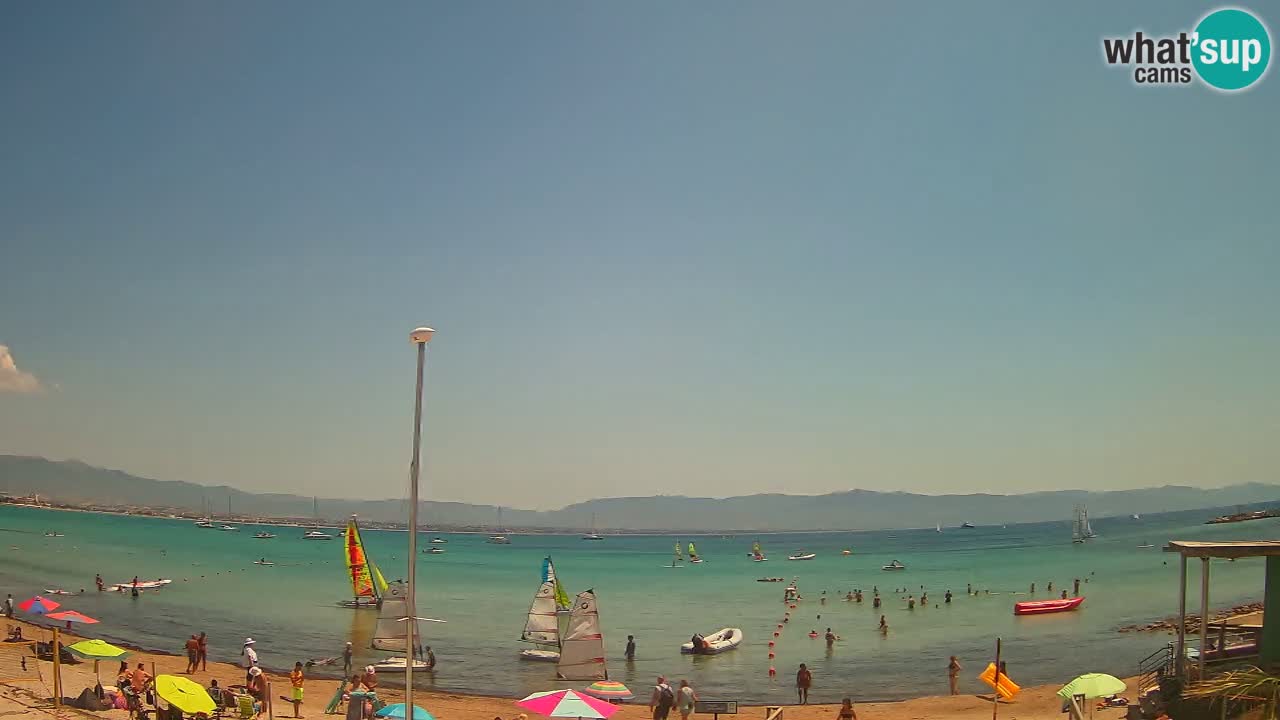 Webcam Cagliari Windsurf Club – Live from Poetto Beach