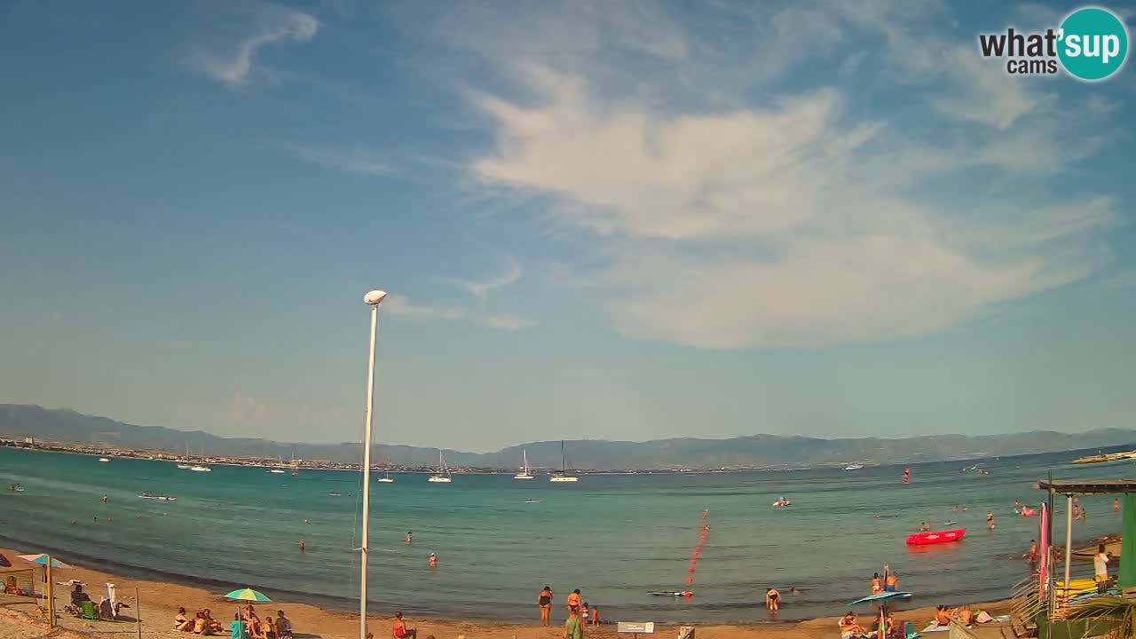 Webcam Cagliari Windsurf Club – Live from Poetto Beach